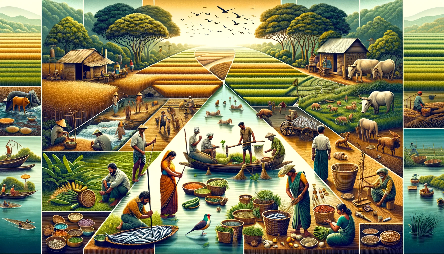 Rural Livelihood - Occupations and Professions in Rural Areas Class 6