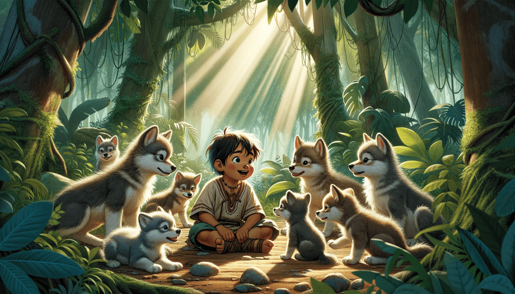 Mowgli's Brothers Class 4 My English Folder