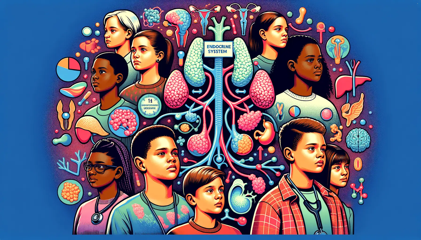 Endocrine system visual data 5