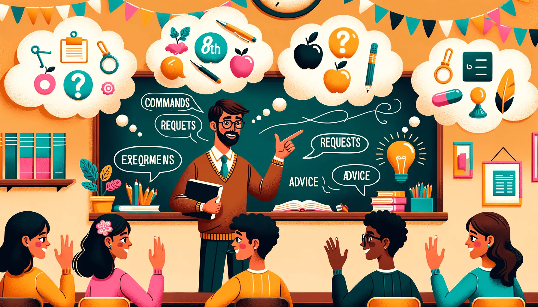 Direct Indirect Imperative Class 8 - Notes & Examples