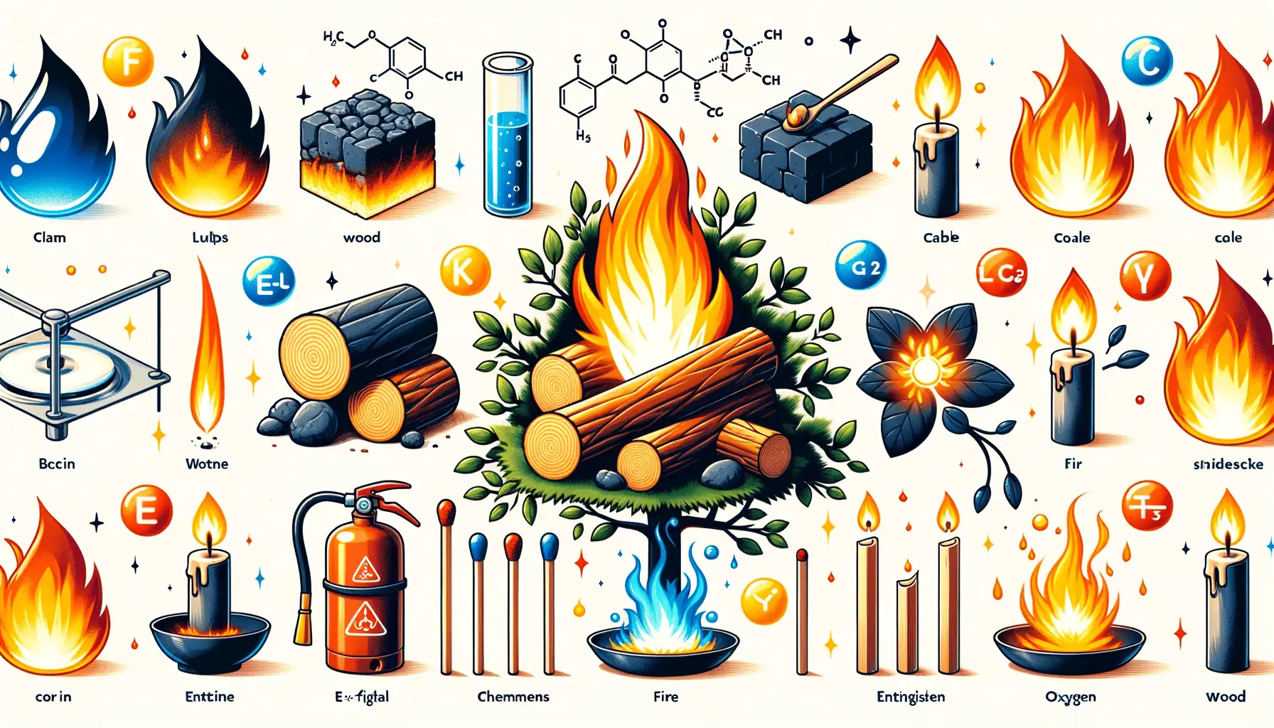 Combustion and Flame Class 8 - Summary & Extra Questions