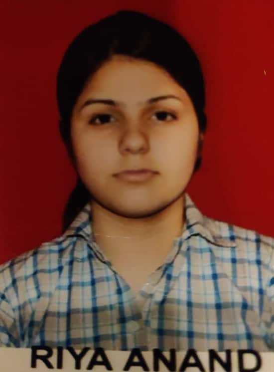 Riya Anand, Class 12, Ahlcon International School